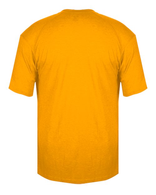 Men's Triblend Performance T-Shirt - Gold Heather Back