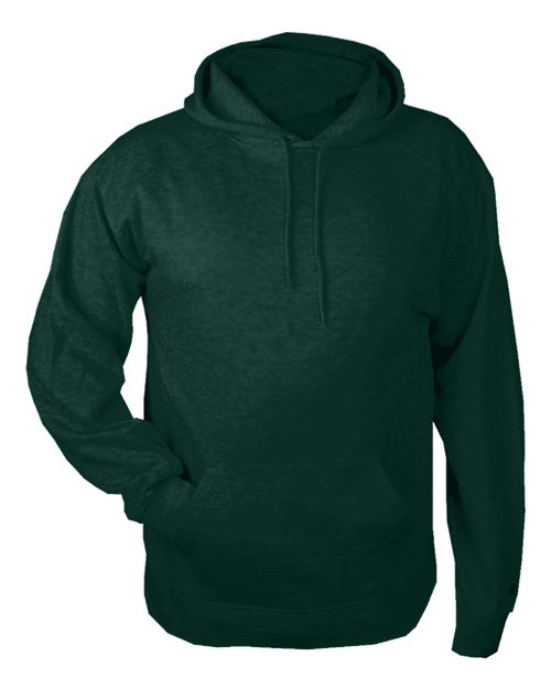 Youth Fleece Hooded Sweatshirt - Forest Front