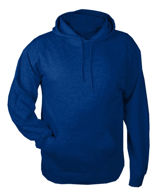 Youth Fleece Hooded Sweatshirt - Royal Front