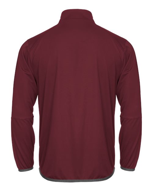 Men's Blitz Outer-Core Jacket - Maroon/ Graphite Back