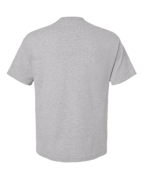 6 oz. Heavyweight Tee - Athletic Heather Back