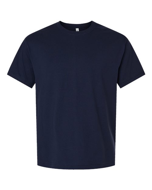 6 oz. Heavyweight Tee - Navy Front