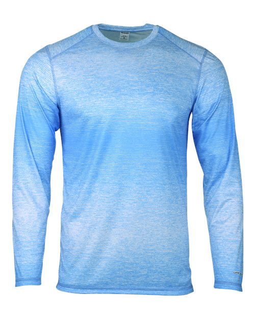 Men's Mirage Performance Long Sleeve T-Shirt - Light Blue Front