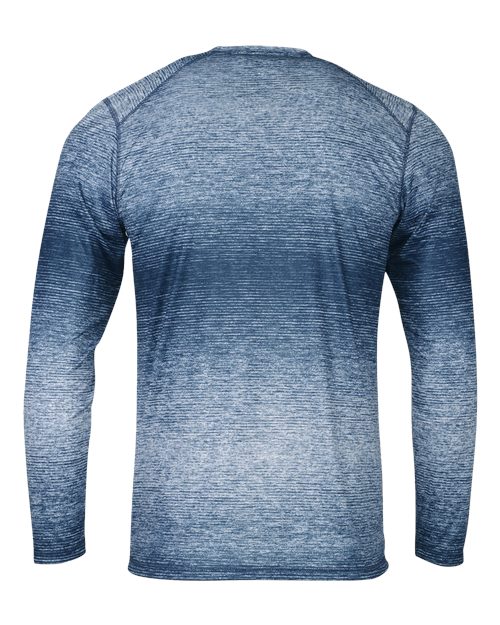 Men's Mirage Performance Long Sleeve T-Shirt - Navy Back