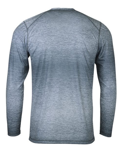 Men's Mirage Performance Long Sleeve T-Shirt - Steel Back