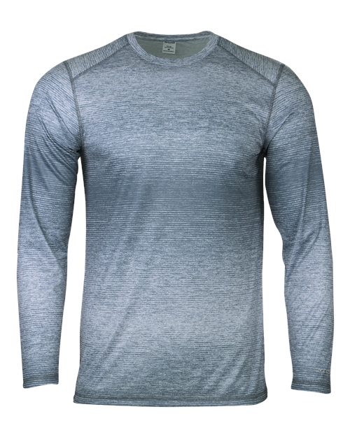 Men's Mirage Performance Long Sleeve T-Shirt - Steel Front