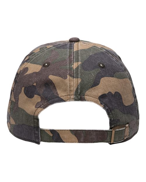 Clean Up Cap - Camo Green Back