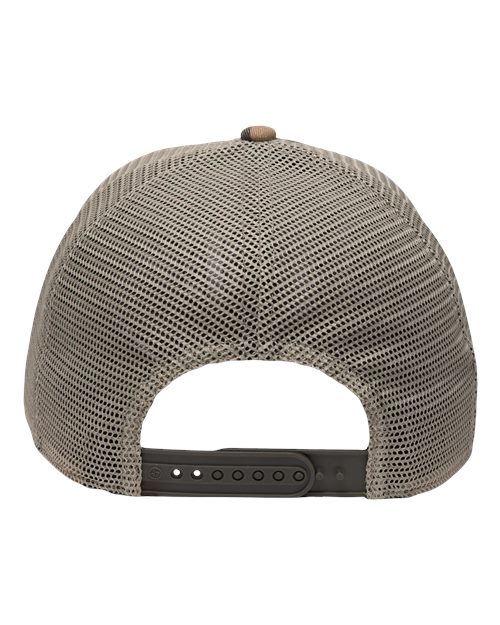 Trawler Cap - Camo Green Back