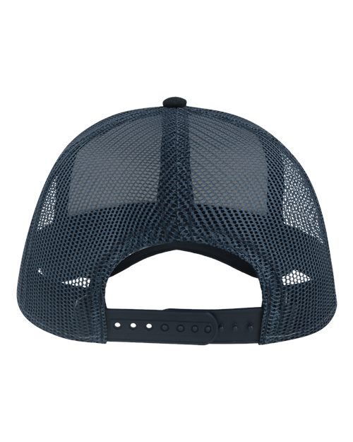 Sustainable Canvas Cap - Grey/ Navy Back