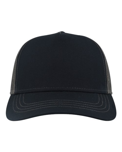 Sustainable Canvas Cap - Navy/ Dark Grey Front