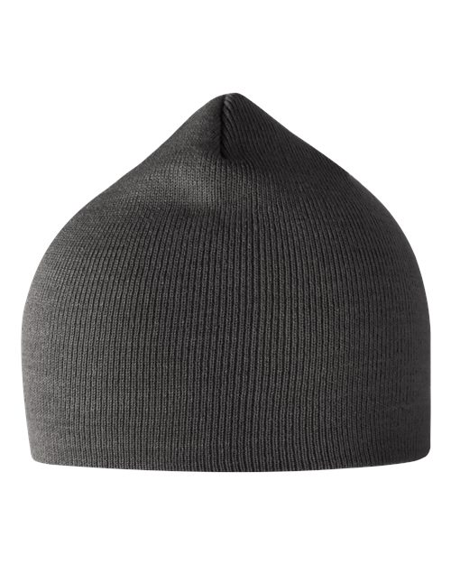 Sustainable 8" Beanie - Dark Grey Front