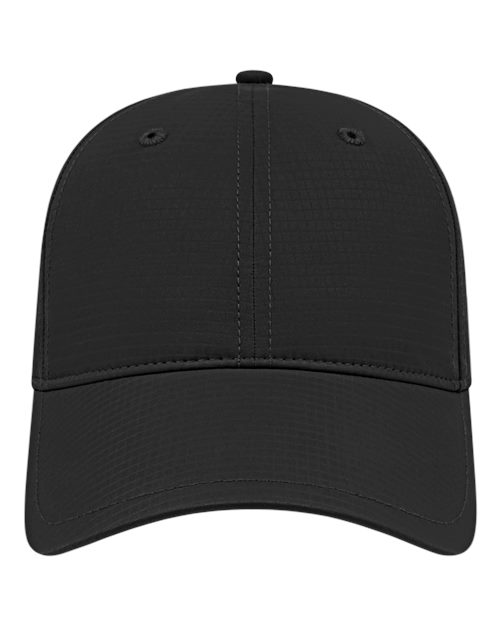 Structured Active Wear Cap - Black Front