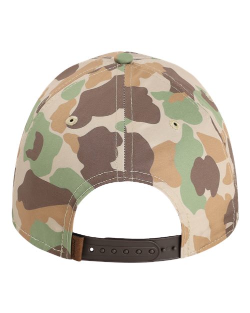 The Outtasite Cap - Frog Skin Camo/ Brown Back