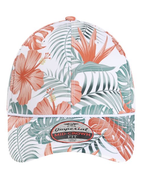The Outtasite Cap - White Multi Front