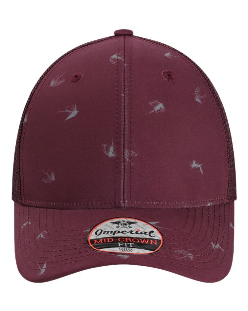The Passenger Side Cap - Maroon Front