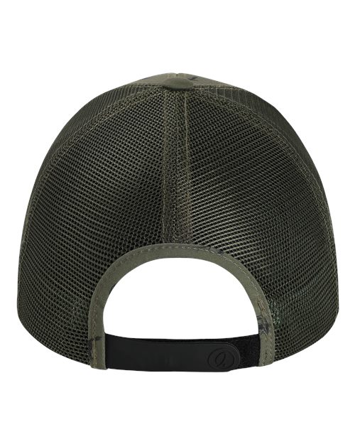 The Passenger Side Cap - Olive Green Back