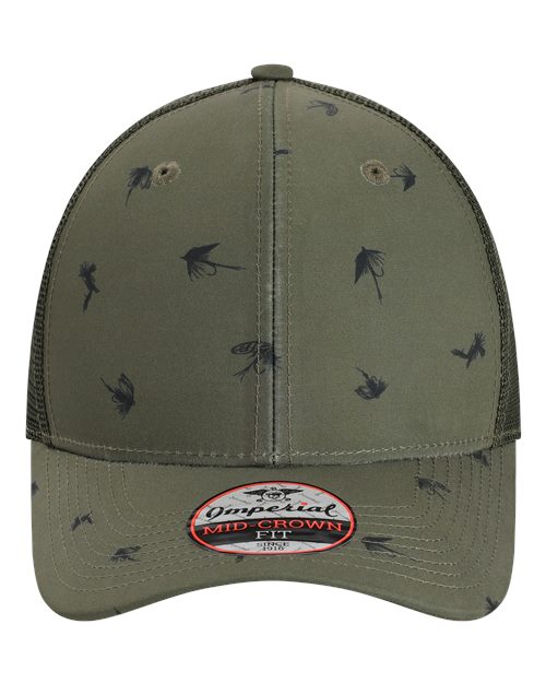 The Passenger Side Cap - Olive Green Front
