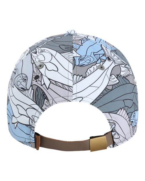 The Golden Hour Cap - Blue/ White Back