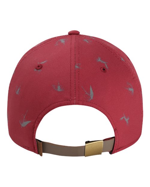 The Golden Hour Cap - Maroon Back