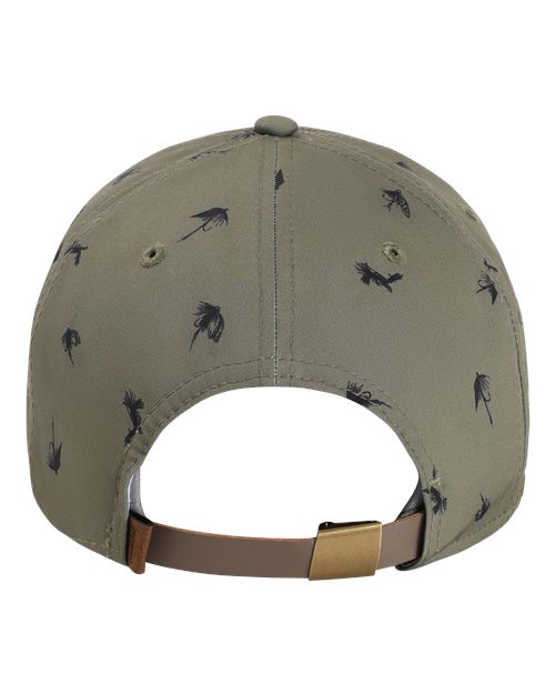 The Golden Hour Cap - Olive Green Back