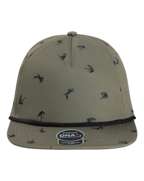 The Golden Hour Cap - Olive Green Front