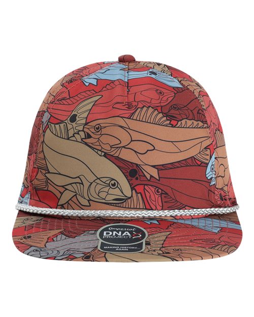 The Golden Hour Cap - Red/ Tan Front