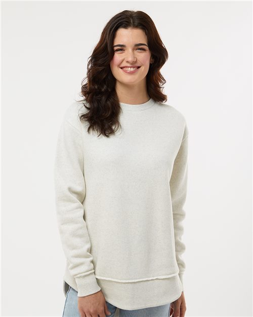 Women's Weekend Crewneck Sweatshirt - White Front