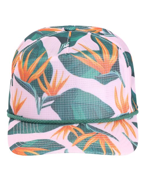 The Live Wire Cap - Light Pink Front