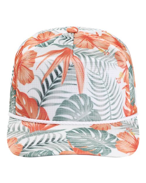 The Live Wire Cap - White Multi Front