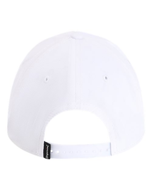 The Corral Cap - White/ Peach Back
