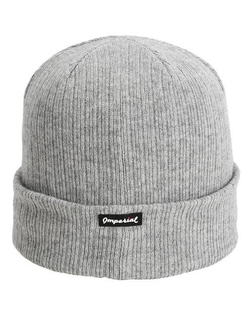 The Edelweiss Cuffed Beanie - Fog Back
