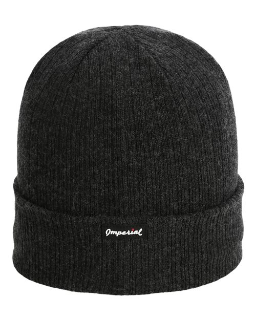 The Edelweiss Cuffed Beanie - Shadow Back