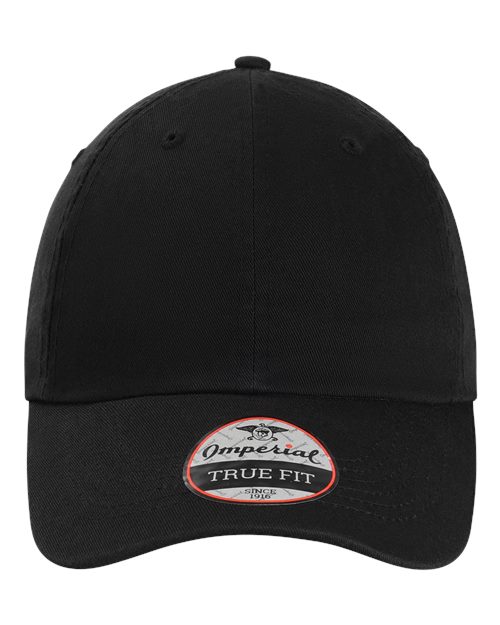 Imperial The Original Buckle Dad Hat - Black Front