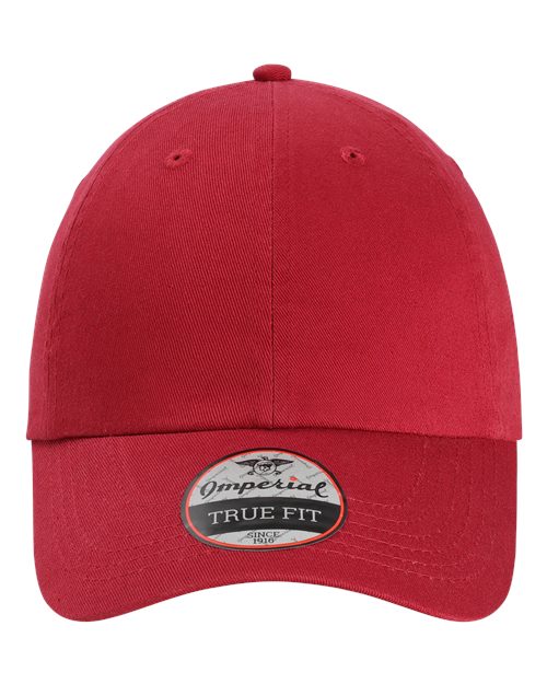 The Original Buckle Dad Hat - Cardinal Red Front