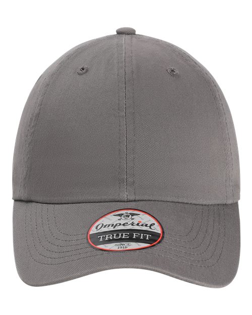 The Original Buckle Dad Hat - Charcoal Front