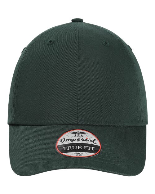 The Original Buckle Dad Hat - Dark Green Front