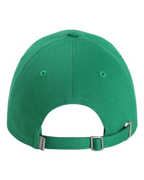 The Original Buckle Dad Hat - Grass Green Back