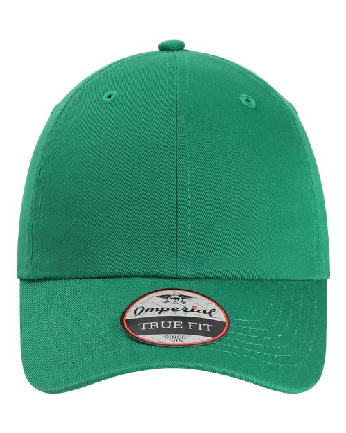 The Original Buckle Dad Hat - Grass Green Front