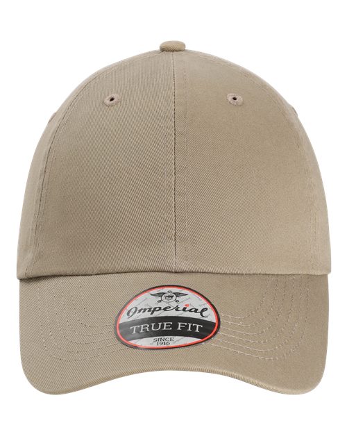 The Original Buckle Dad Hat - Khaki Front