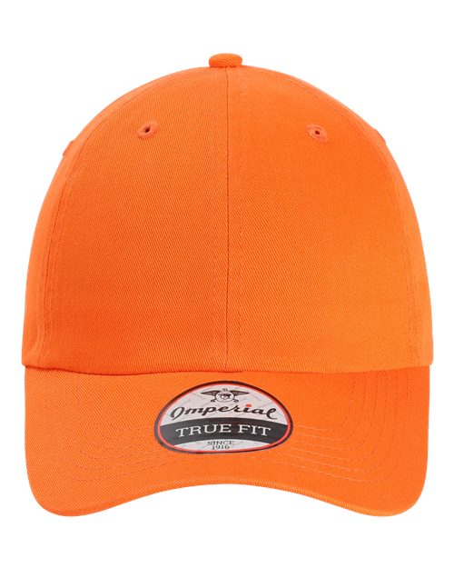 The Original Buckle Dad Hat - Orange Front