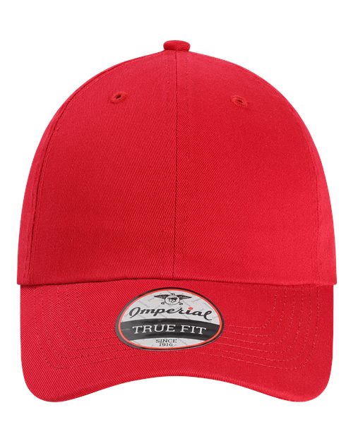 The Original Buckle Dad Hat - Red Front