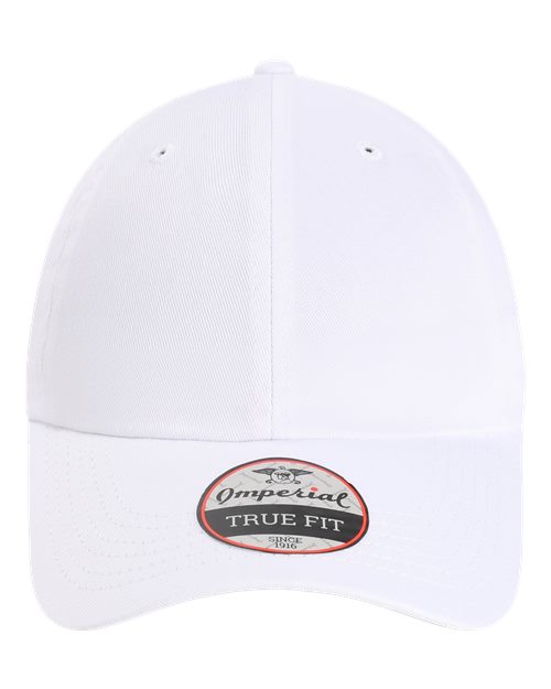 The Original Buckle Dad Hat - White Front
