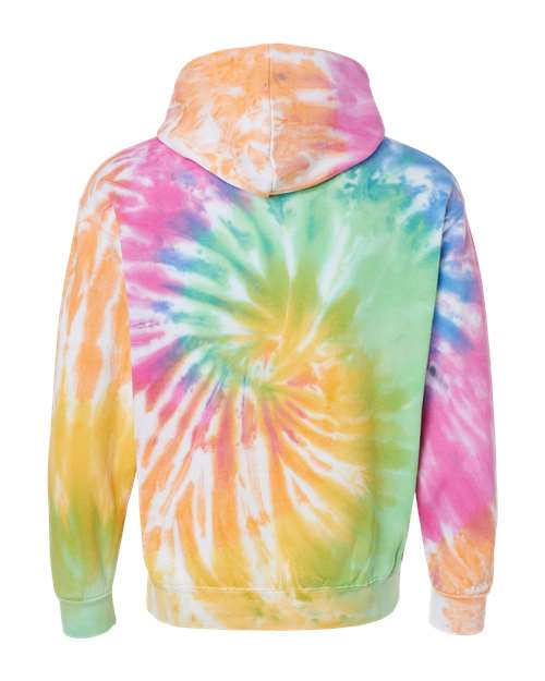 Youth Tie-Dyed Hooded Sweatshirt - Eternity Back