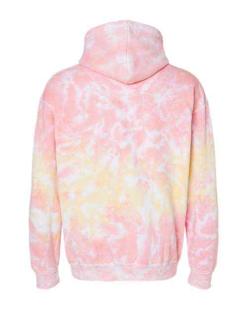 Youth Tie-Dyed Hooded Sweatshirt - Funnel Cake Back