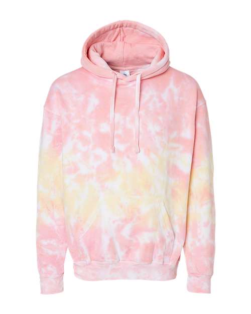 Youth Tie-Dyed Hooded Sweatshirt - Funnel Cake Front