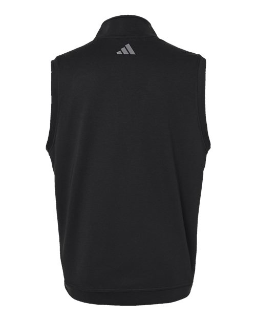 Men's Club Quarter-Zip Vest - Black Back