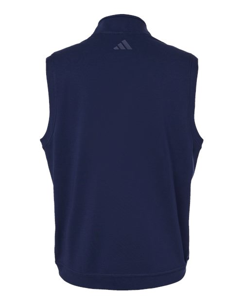 Men's Club Quarter-Zip Vest - Collegiate Navy Back