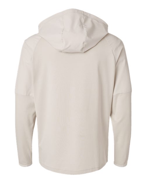 Men's Half-Zip Hooded Anorak - Alumina Back