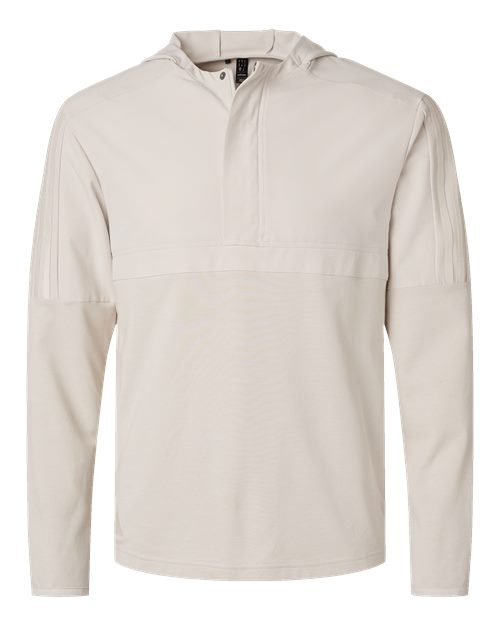Men's Half-Zip Hooded Anorak - Alumina Front