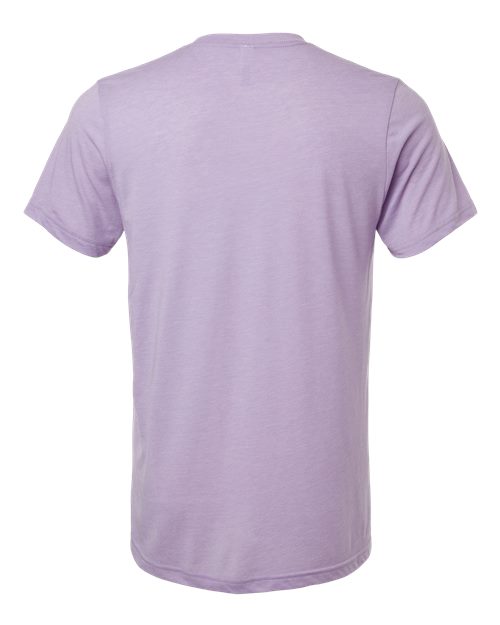 Triblend Tee - Dark Lavender Triblend Back